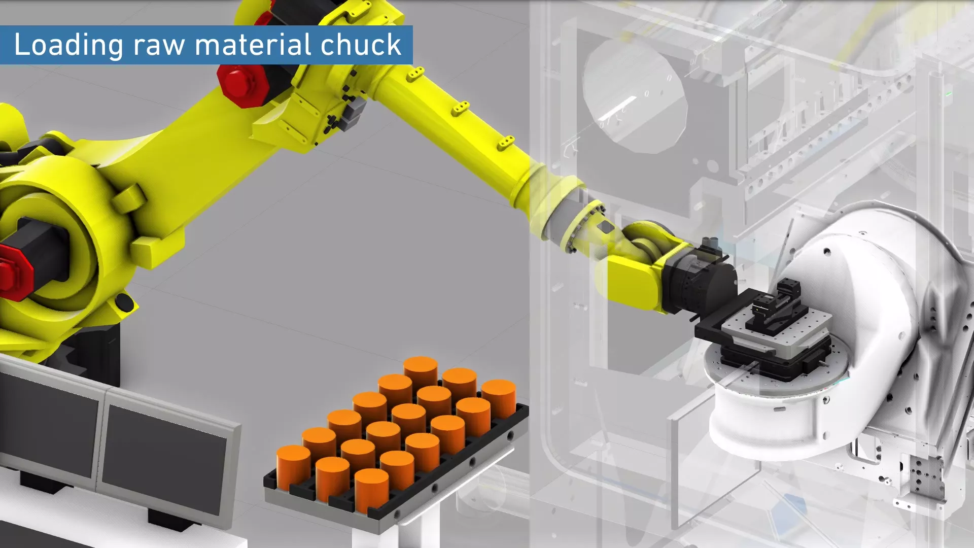 System 3R Hybrid Automation - Pallettbaserad automation och råämneshantering