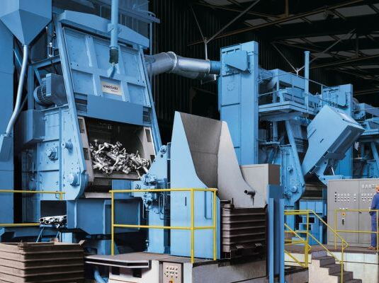 Trumlingsbläster Wheelabrator Schlick MB, KMC