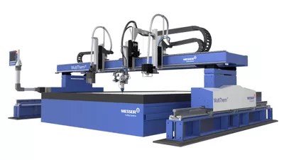 Intercut har MultiTherm, Gas- och Plasmaskärmaskin, Messer.