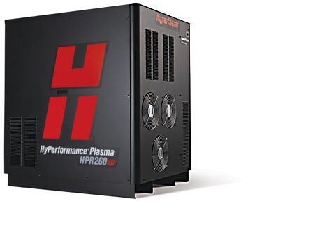 Plasmaskärsystem HPR260XD, Konstruktiv