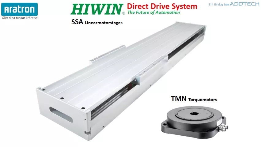 HIWIN LMSSA linjärmotorenheter