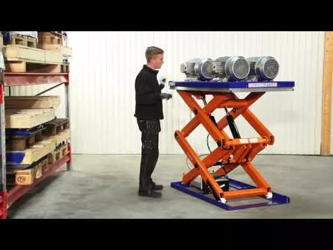 LYFTBORD - VERTIKALA DUBBEL OCH TRIPPELSAXAR, Edmolift