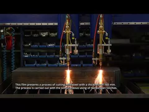 Plasma-/oxygenskärmaskinen, SPT