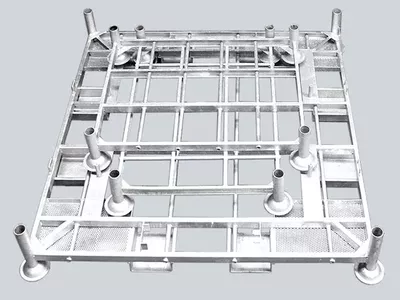 Metal pallets