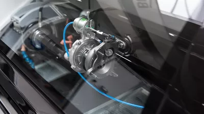 CIMAT Combined Turbocharger Flow Bench & High-Speed Core Assembly Balancing Machine