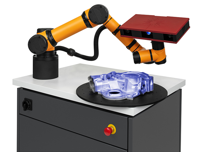 GOM ScanCobot effektiv 3D-scanning
