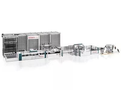 Salvagnini S4 + P4 linje - Flexibelt tillverkningssystem