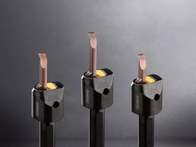 Ny spånbrytningsgeometri Horn Superminisystemet.